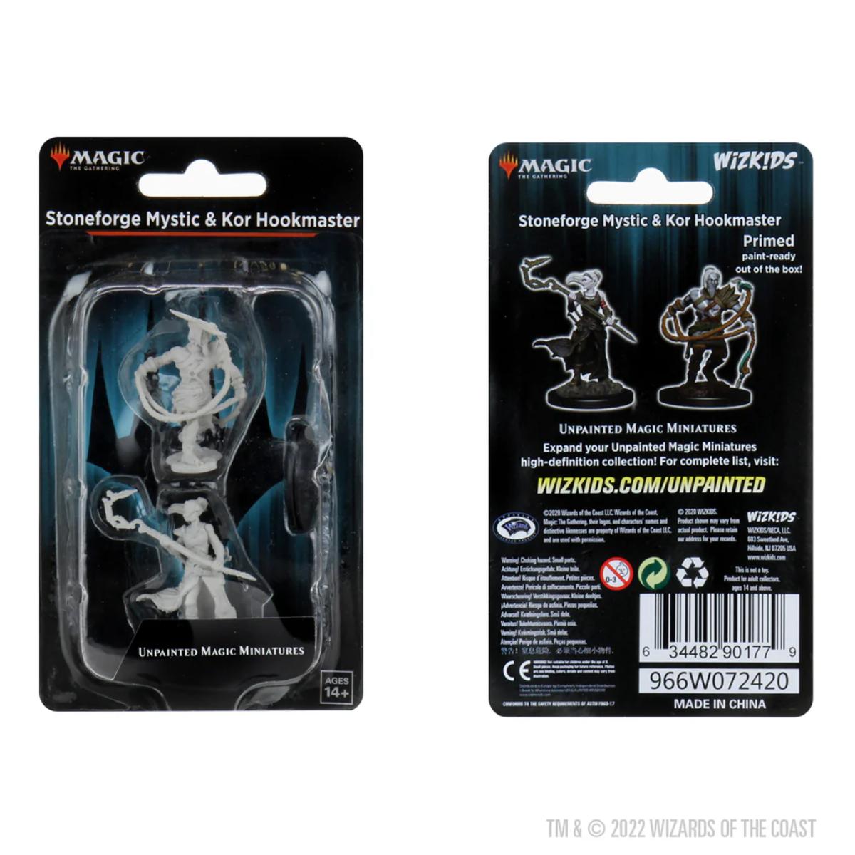 Magic: The Gathering Unpainted Miniatures: Stoneforge Mystic & Kor Hookmaster