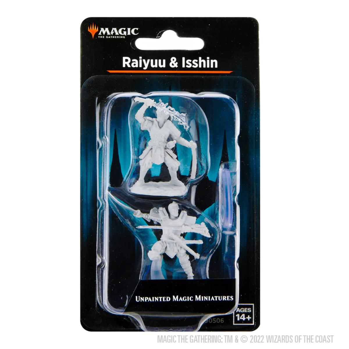 Magic: The Gathering Unpainted Miniatures - Raiyuu & Isshin