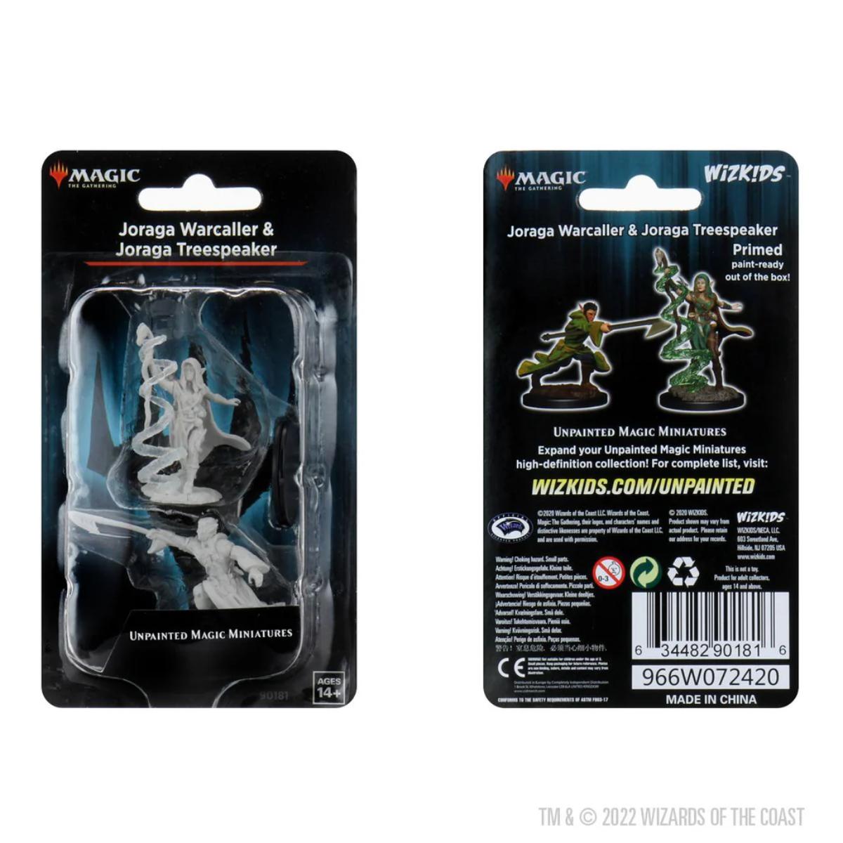 Magic: The Gathering Unpainted Miniatures: Joraga Warcaller & Joraga Treespeaker (Elves)