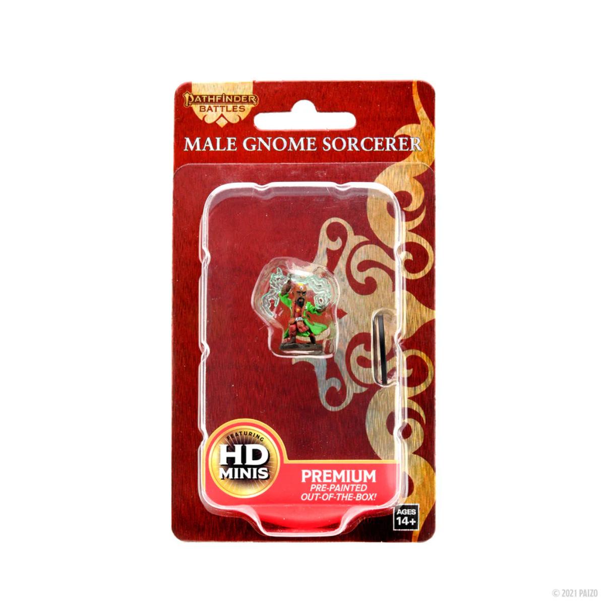 Pathfinder Battles: Premium Painted Figure: Male Gnome Sorcerer