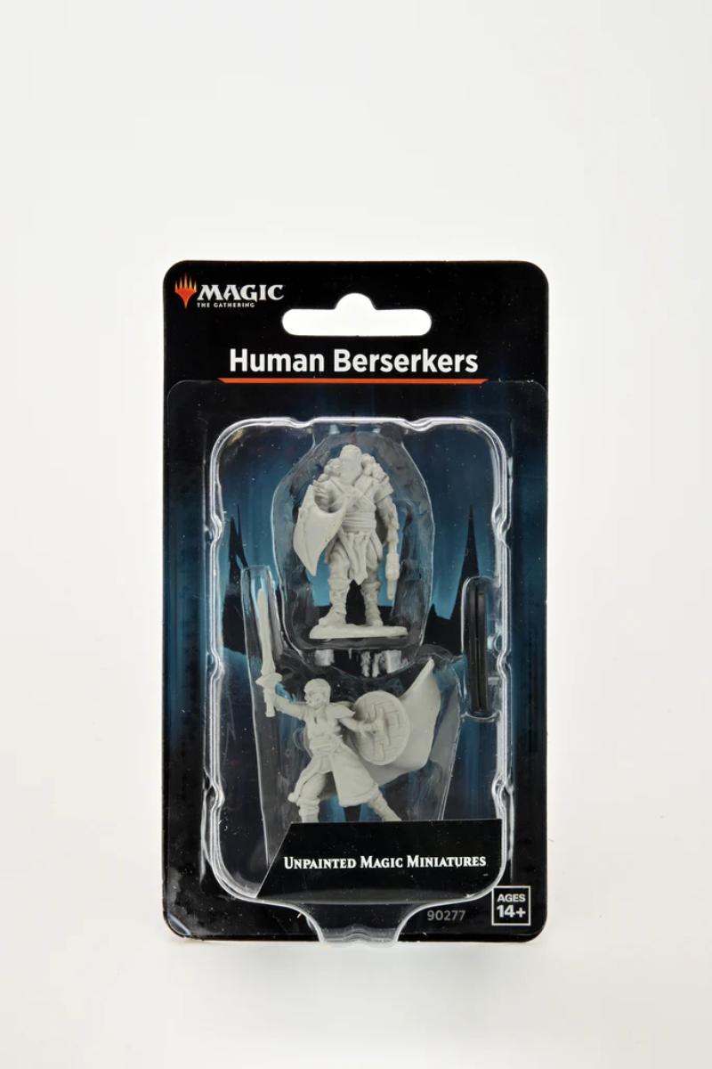 Magic: The Gathering Unpainted Miniatures: Human Berserkers