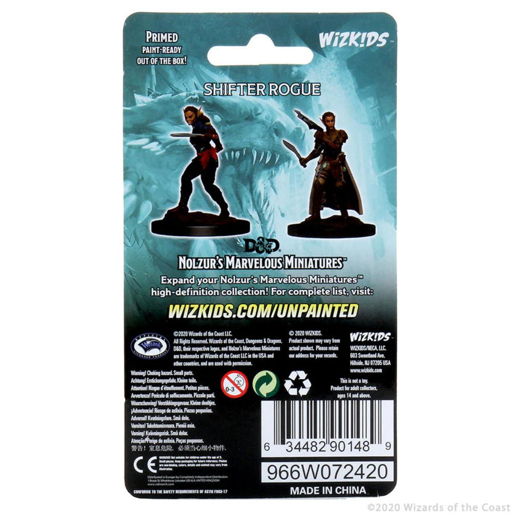 D&D Nolzur's Marvelous Miniatures: Shifter Rogue Female