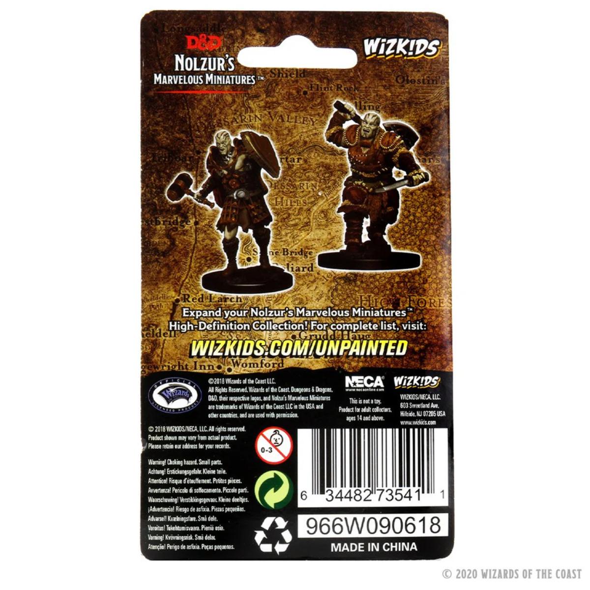 D&D Nolzur's Marvelous Miniatures: Male Goliath Fighter