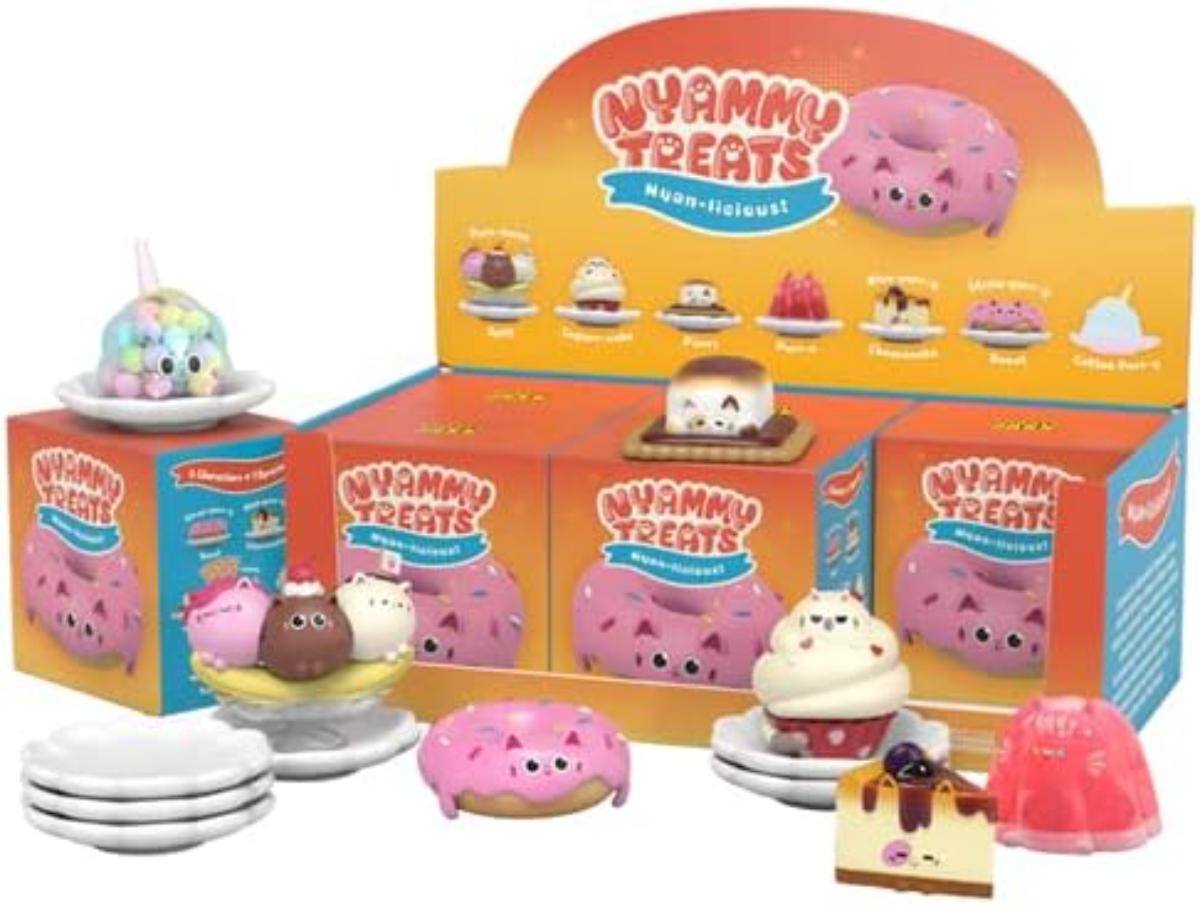 Mighty Jaxx: Nyan-licious! Series by Nyammy Treats Blind Box Mini Figure