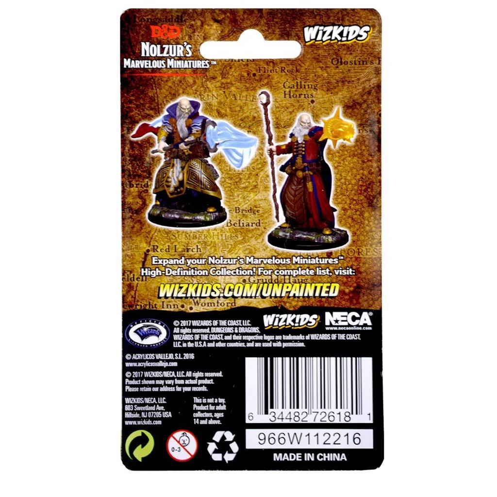 D&D Nolzur’s Marvelous Miniatures: Human Male Wizard