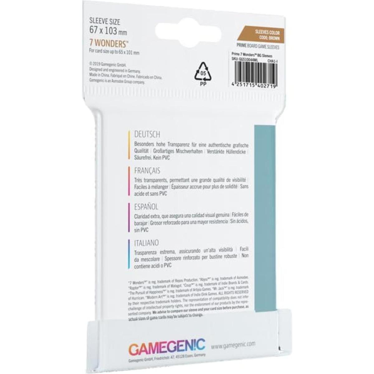 scythe board game card sleeves Gamegenic Prime Board Game Sleeves: Scythe & Lost Cities Size (72 x 11 – Affet