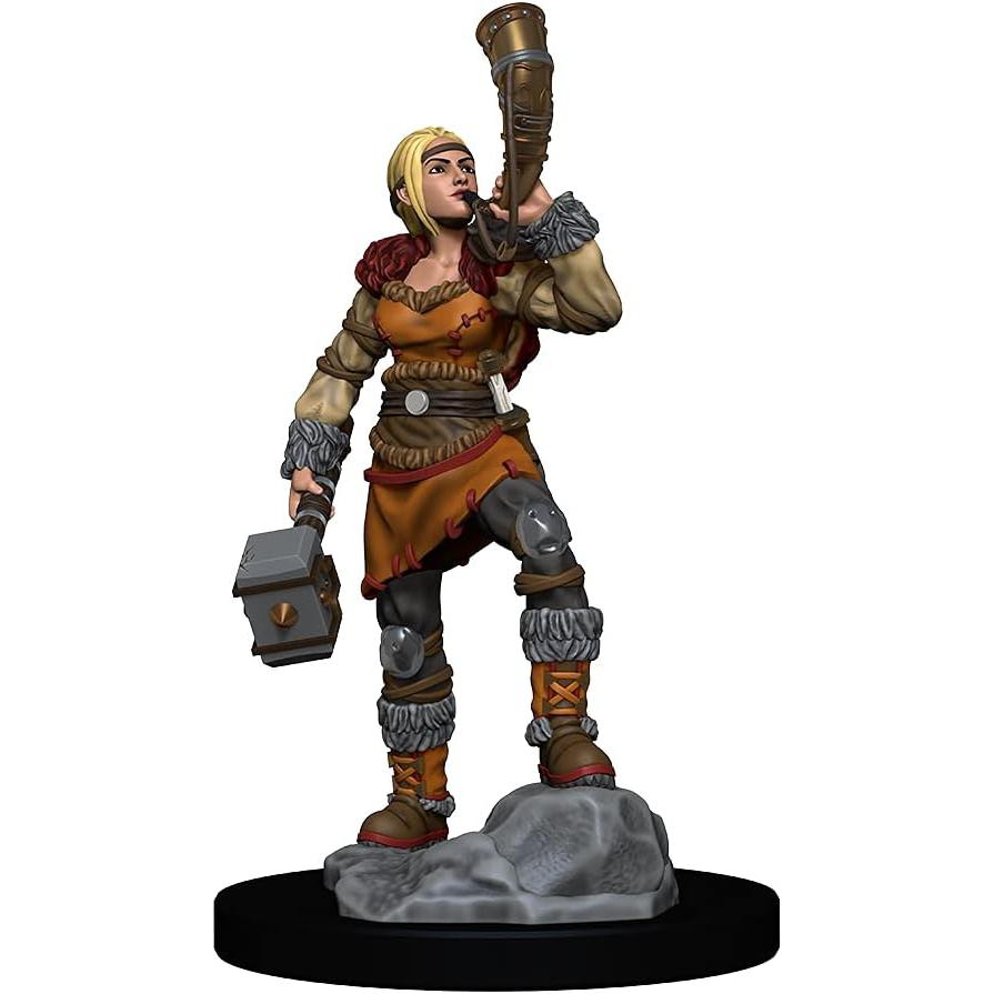D&D Nolzur's Marvelous Miniatures - Female Human Barbarian