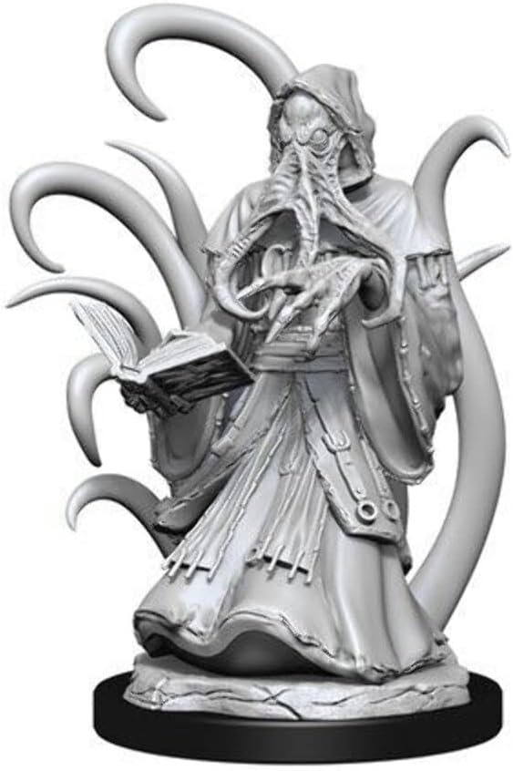 Wizkids Dungeons and Dragons Nolzur's Marvelous Alhoon and Intellect Devourer Unpainted Miniatures