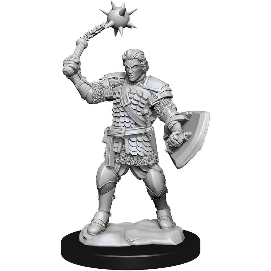 Critical Role Unpainted Miniatures: W1 Human Clovis Concord Cleric Male
