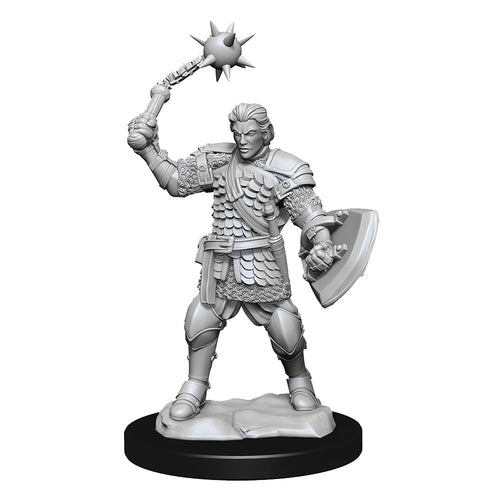 Critical Role Unpainted Miniatures: W1 Human Clovis Concord Cleric Male