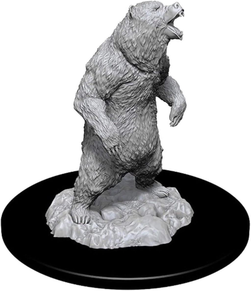 WizKids Deep Cuts Unpainted Miniatures: Grizzly