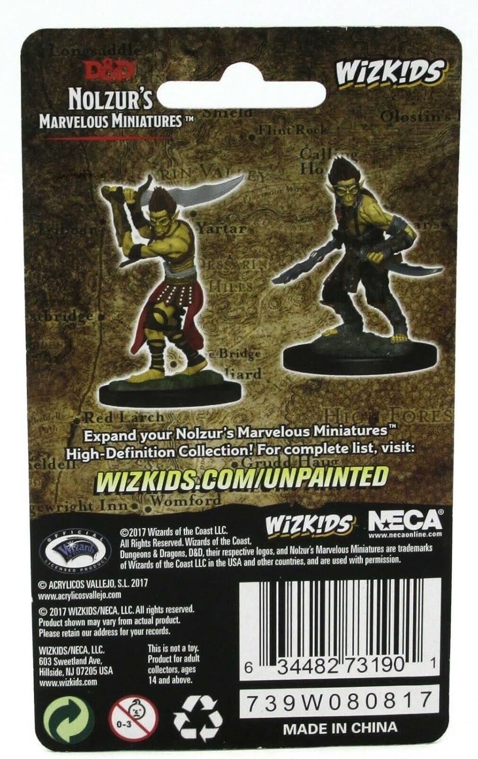 WizKids D&D Nolzurs Marvelous Unpainted Miniatures: Wave 4: Githyanki