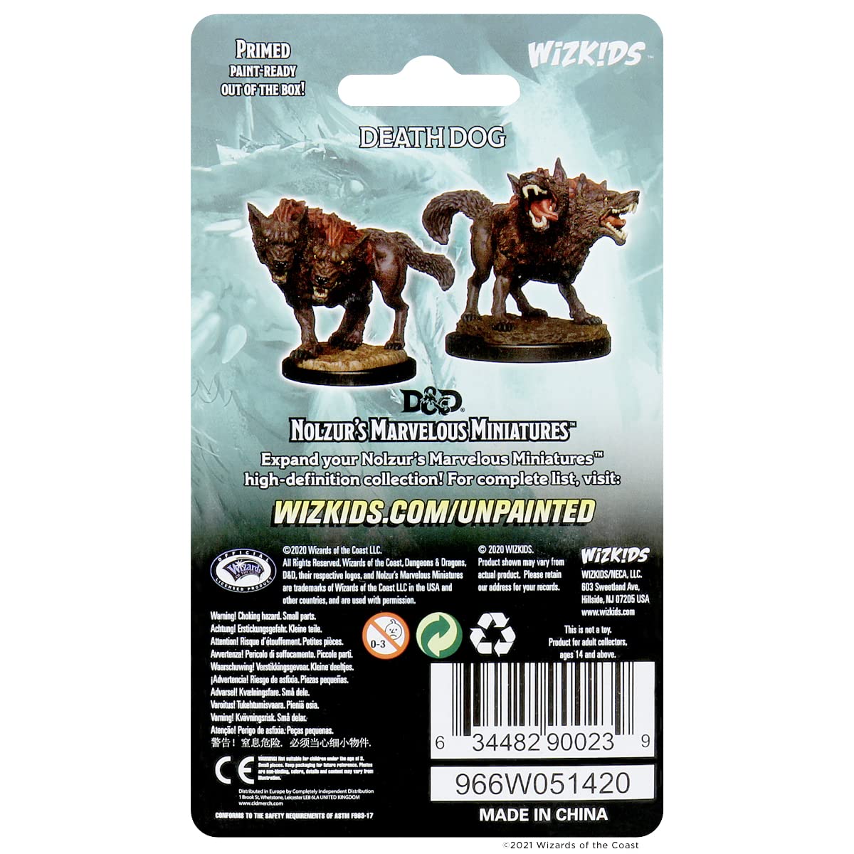 D&D Nolzur's Marvelous Miniatures - Death Dog