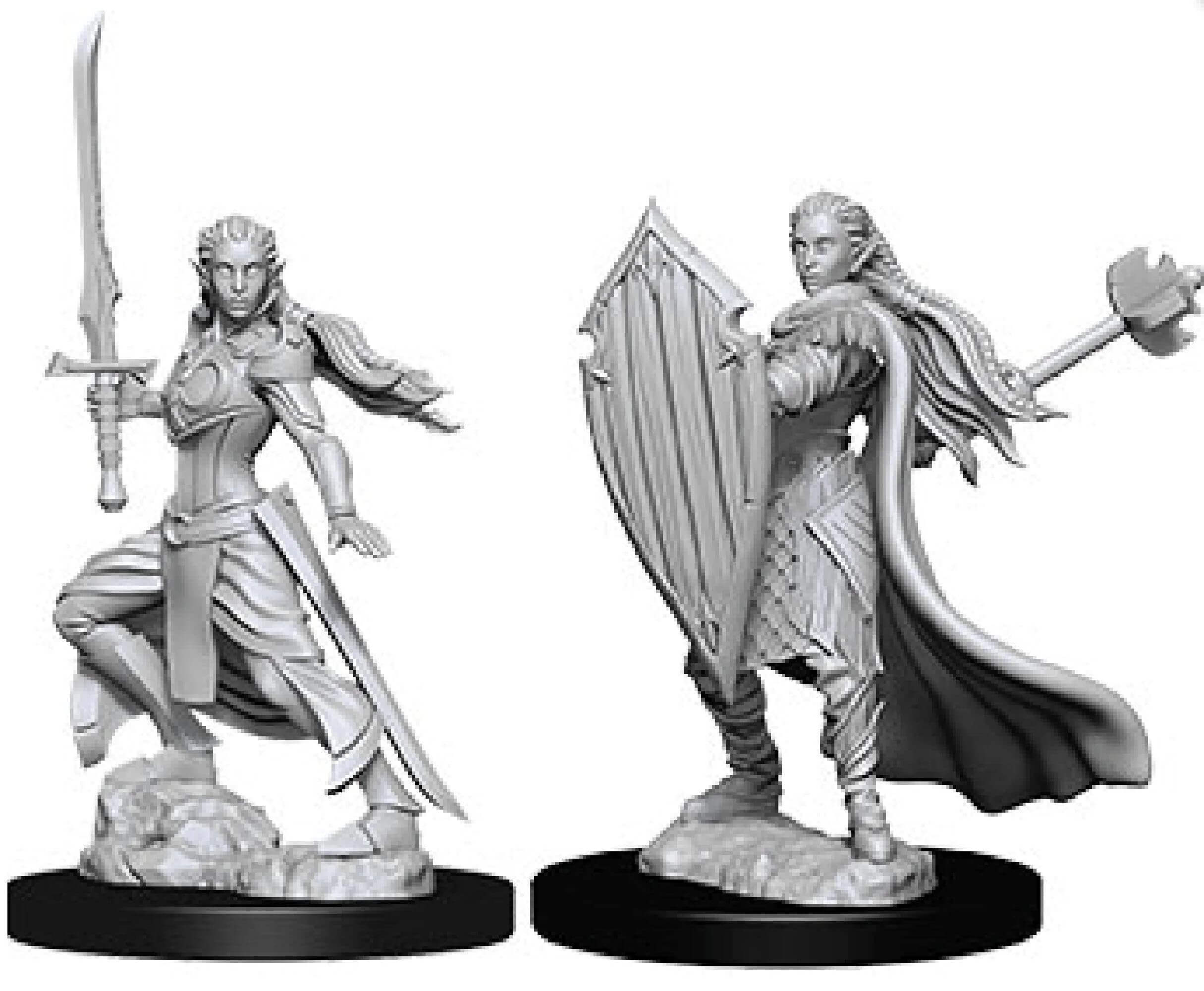 D&D Nolzur's Marvelous Miniatures: Elf Female Paladin