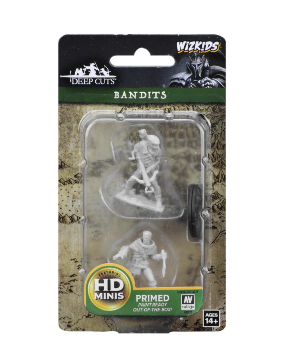 WizKids Deep Cuts Unpainted Miniatures: Bandits