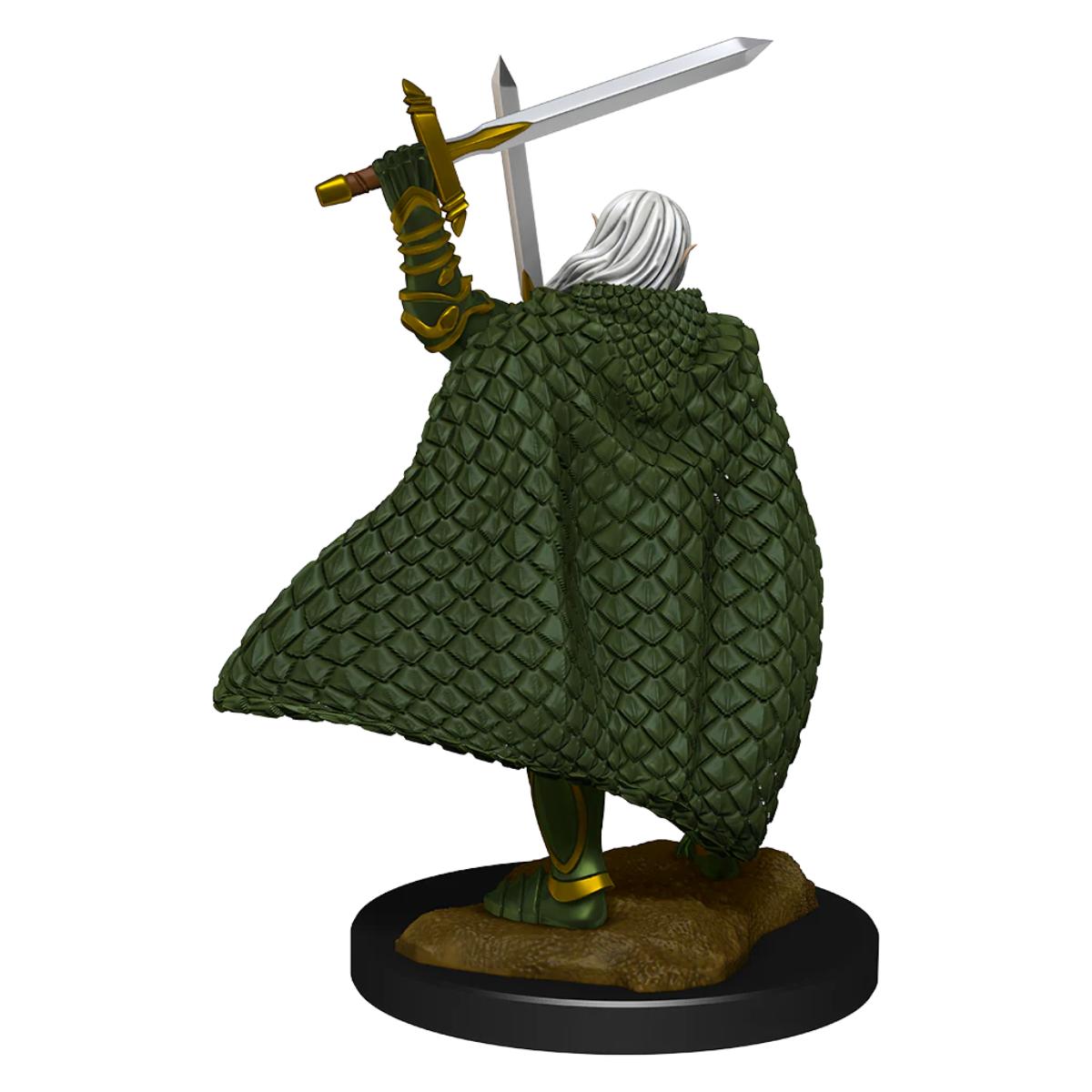 Pathfinder Deep Cuts Unpainted Miniatures: Elf Fighter Male