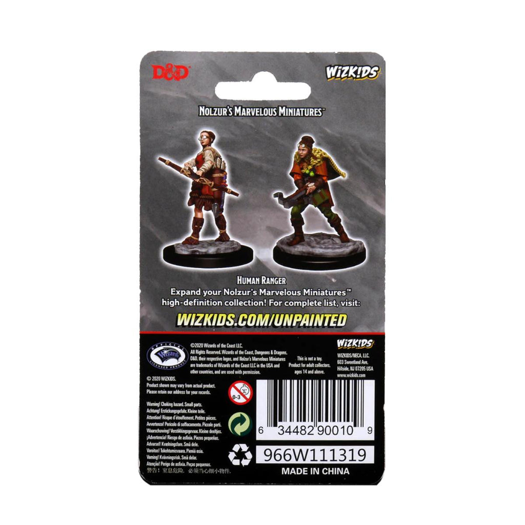 D&D Nolzur's Marvelous Miniatures: Female Human Ranger