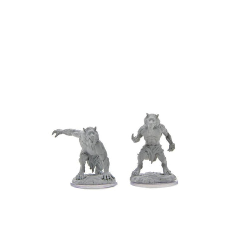 Critical Role Unpainted Miniatures: Fey Werewolves