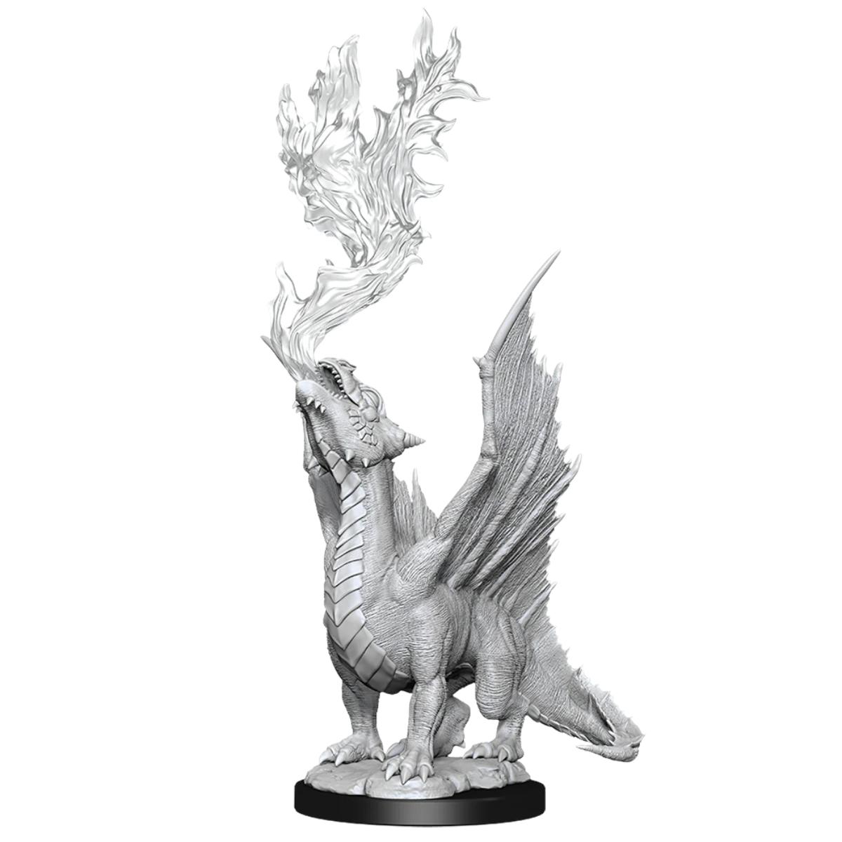 D&D Nolzur's Marvelous Miniatures - Gold Dragon Wyrmling & Small Treasure Pile