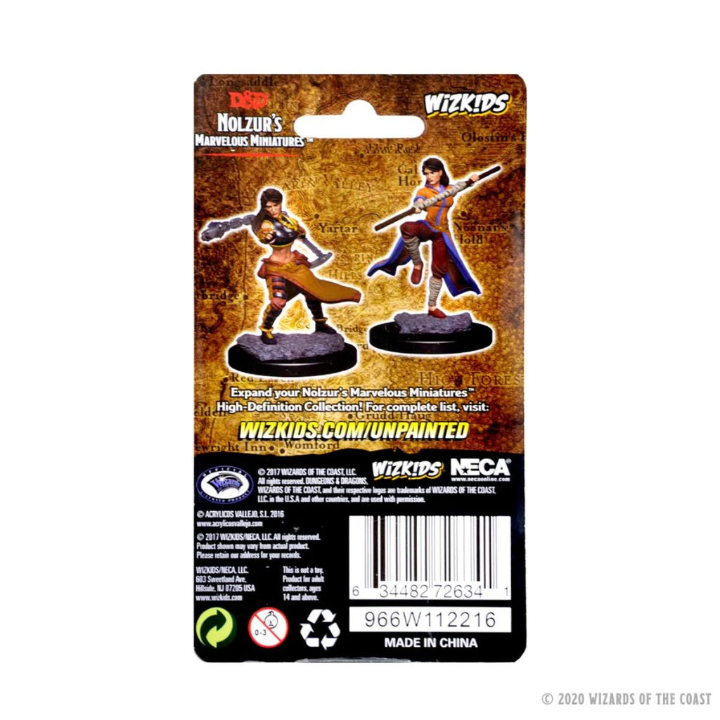 D&D Nolzur’s Marvelous Miniatures: Human Female Monk