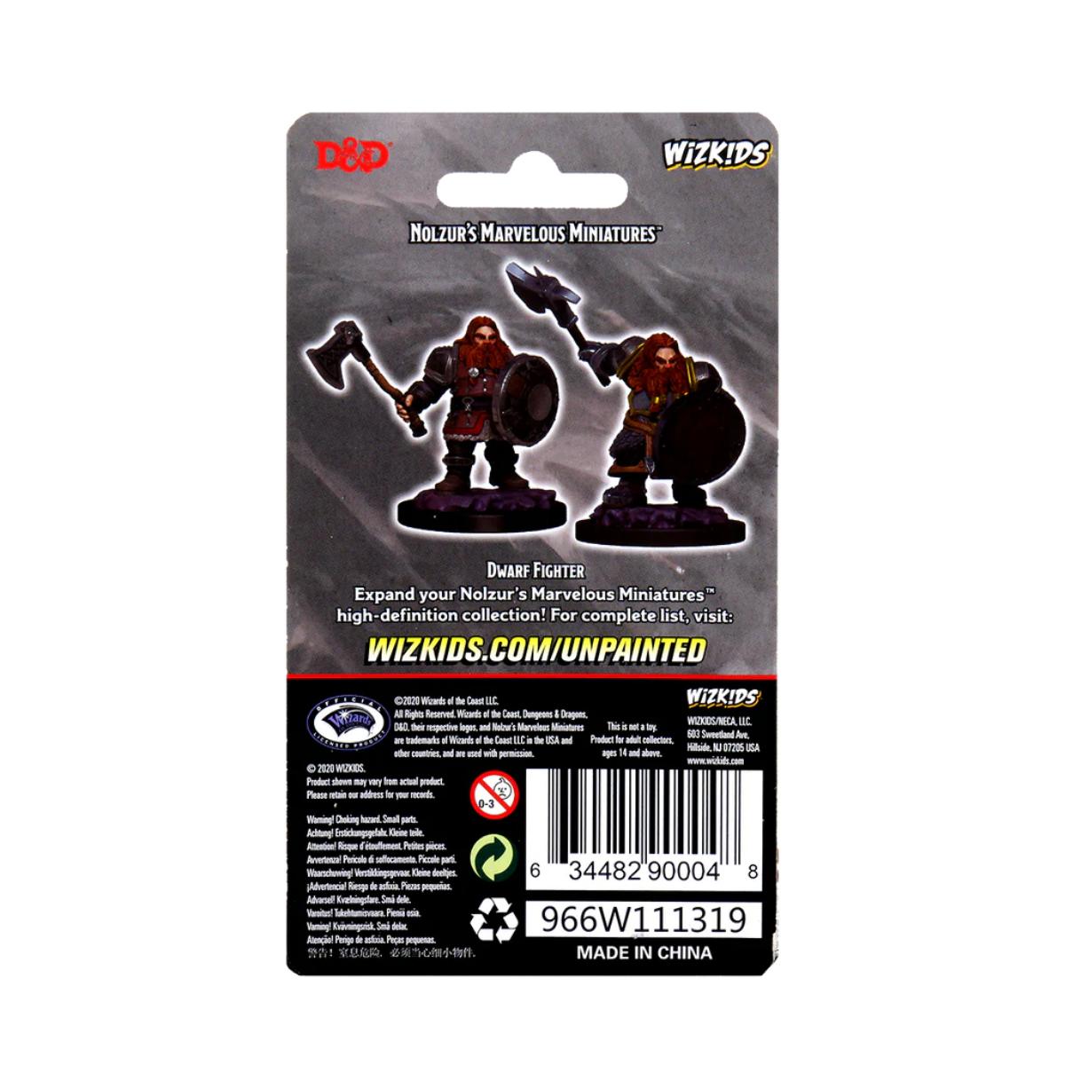 D&D Nolzur's Marvelous Miniatures: Male Dwarf Fighter