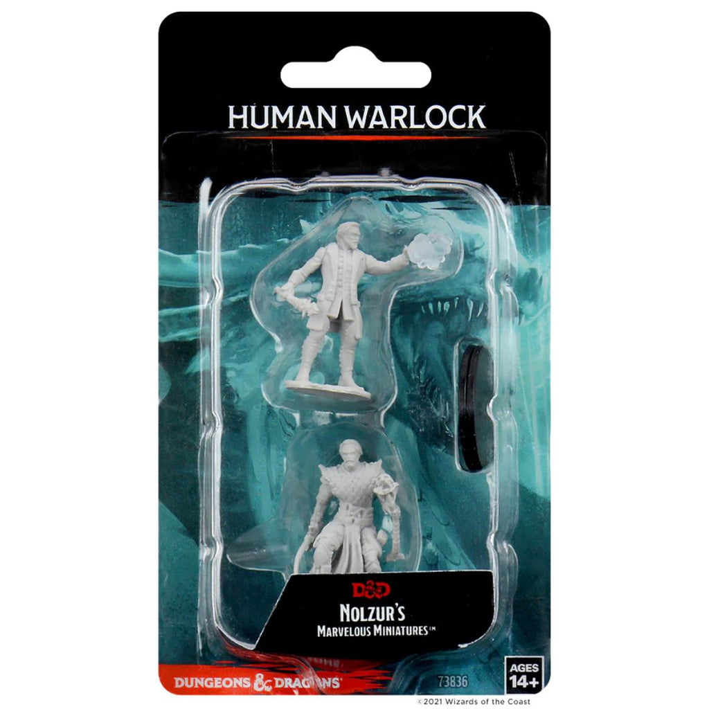 D&D Nolzur's Marvelous Miniatures -Male  Human Warlock