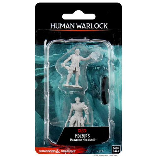 D&D Nolzur's Marvelous Miniatures -Male  Human Warlock
